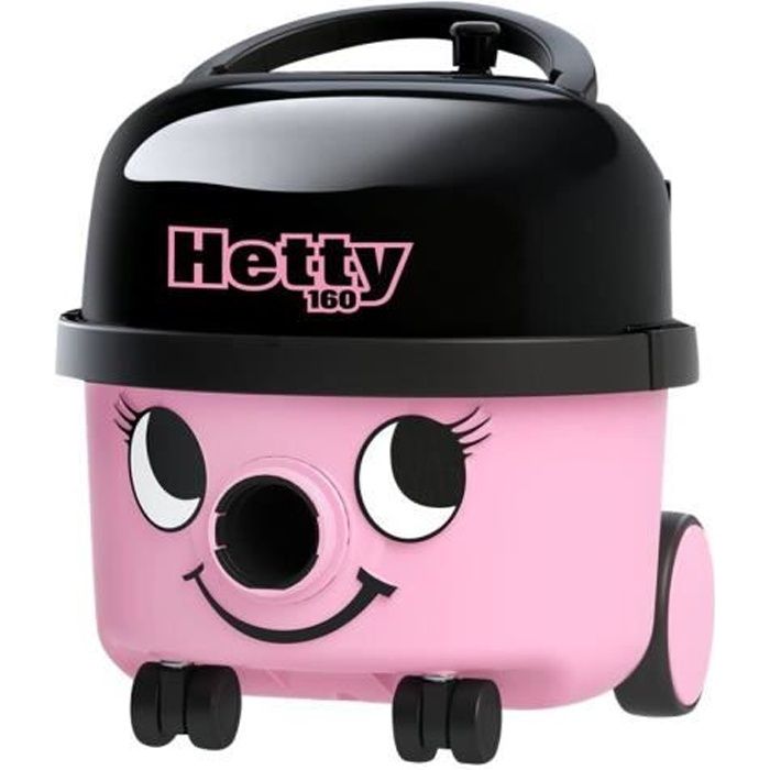 Numatic Hetty Compact HET 160-11 Aspirateur traineau sac 620 Watt rose classique