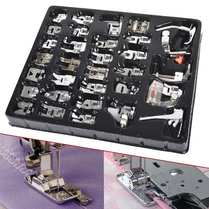 32pcs domestique Machine à coudre-biche Set Outil remplacement pour Janome Frère Chanteur NewHome