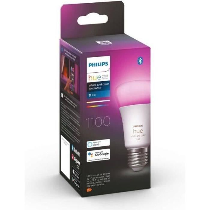 PHILIPS Hue White and Color Ambiance - Ampoule LED connectee