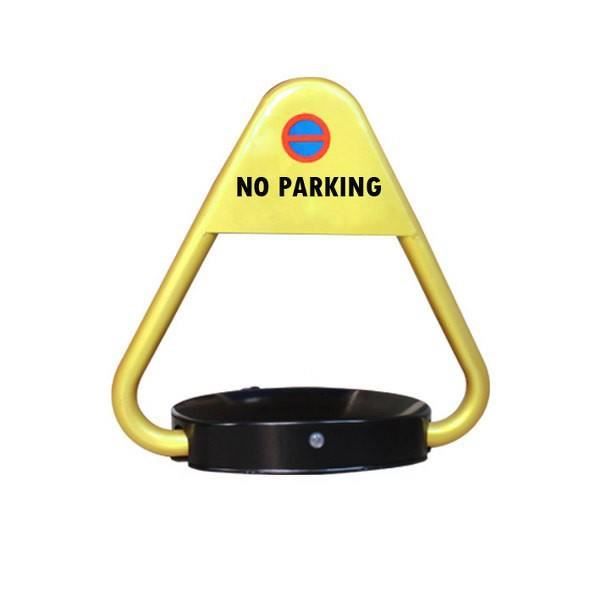 Barrière de parking automatique triangulaire avec 2 émetteurs