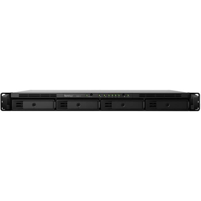 SYNOLOGY - Serveur de Stockage (NAS) - RS819 - 4 Baies - CPU Quad-Core Realtek RTD1296 1,4GHz - Boitier nu