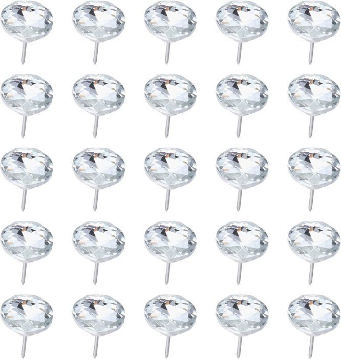 Lot De 200 Clous Tapissier Hocansen – 11x17 Mm – Tête Ronde Dorée – Neuf