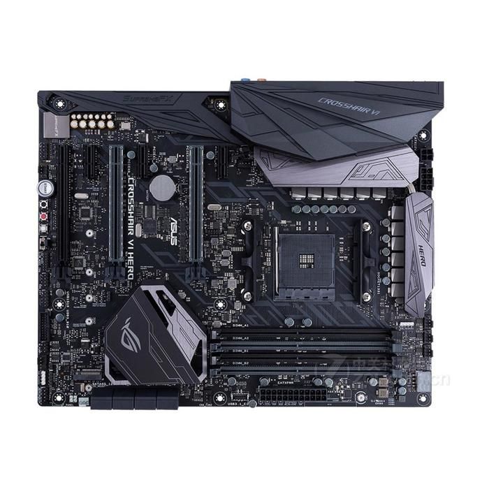 Carte mère ASUS ROG CROSSHAIR VI HERO AMD X370 Socket AM4 4xDDR4 64GB ATX Reconditionné - Asus reconditionné disponible sur Cdiscount Seconde Vie