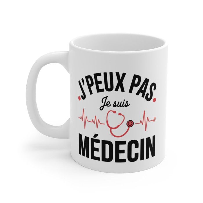 Cadeau Medecin Tasse Mug - Le Meilleur Médecin Du Monde - Idée Cadeau Homme Docteur Soignant Collègue De Mug Infirmiere