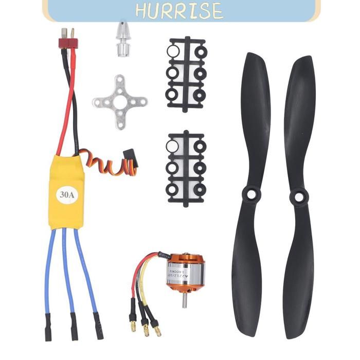 Zerodis Combo ESC de moteur sans balais RC Kit ESC sans balais RC 80A Zerodis Combo ESC de moteur sans balais RC Kit ESC sans balais RC 80A