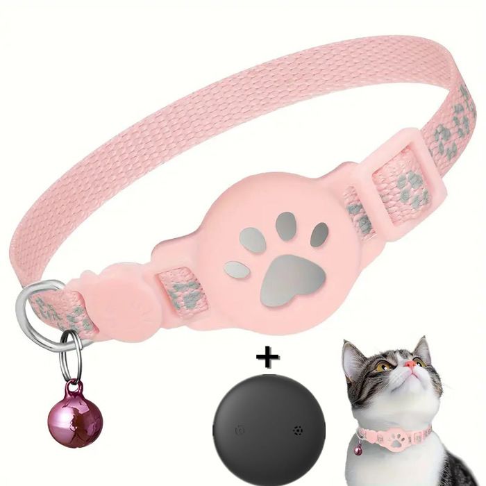 Comparer les prix de Collier Anti-Fugue pour Chat - Léger Étanche Sécurisé - Accessoire Connecté - MLBQ
