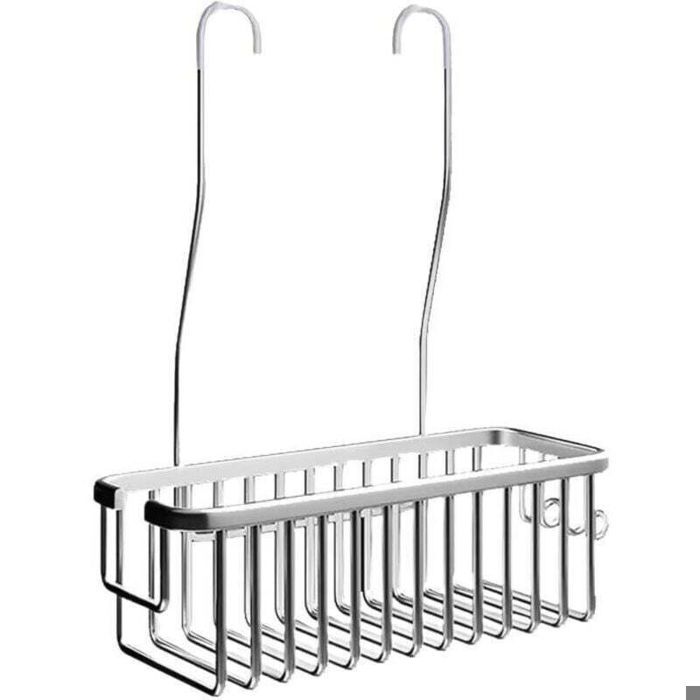 Étagère de douche - PZCC - Accrocher au mitigeur - Acier inoxydable - 30x12x9.6 cm - Sans perçage - Capacité 30 kg