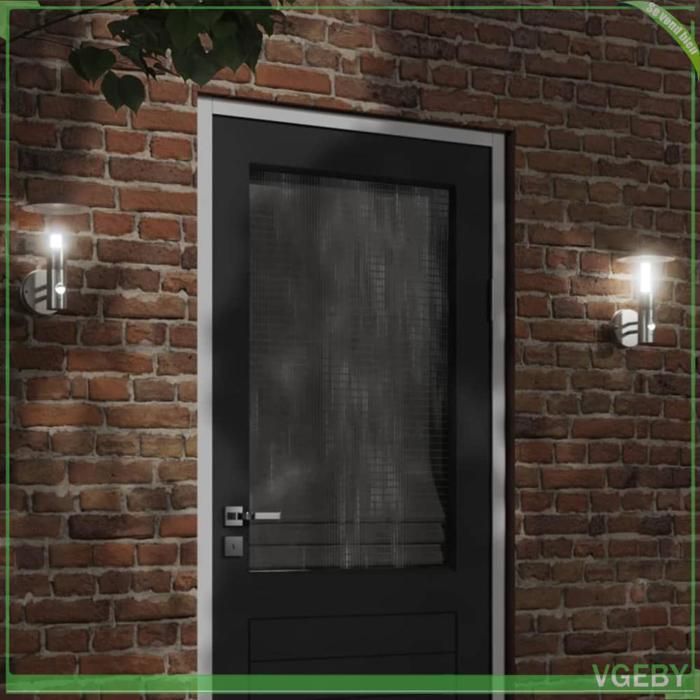 Applique murale dextérieur - FAFEISY - 4006239 - Inox - Capteur PIR 120°/10 m - IP44