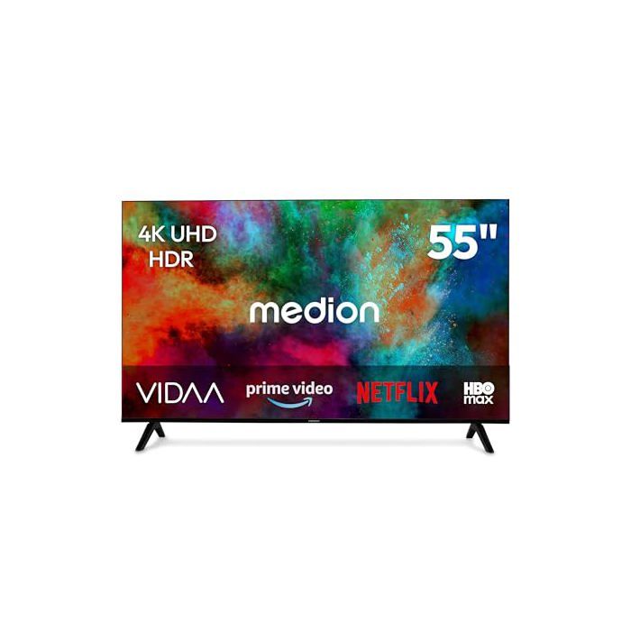 Téléviseur Ultra HD Smart TV MEDION MD 855201 55 4K UHD HDR10