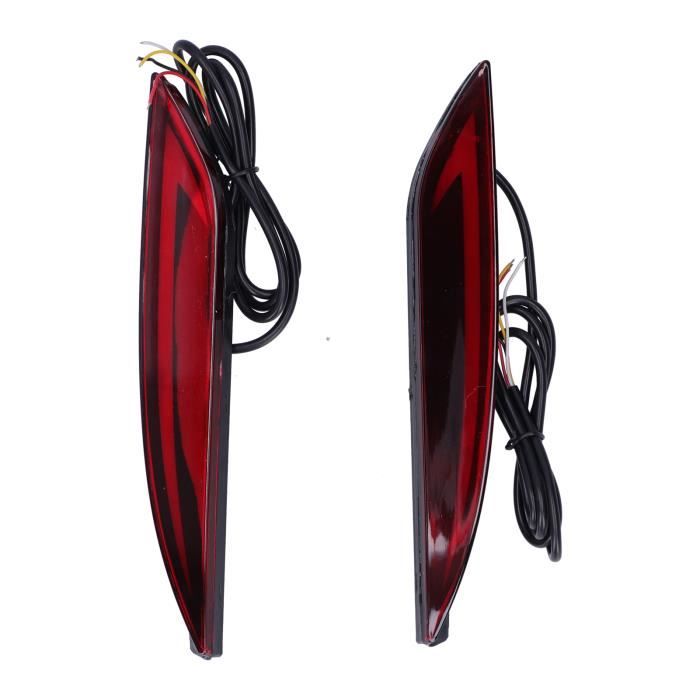 Akozon Feu De Pare-chocs à LED 2 Pièces LED Feu De Pare-chocs Arrière Conduite Lampe De Frein