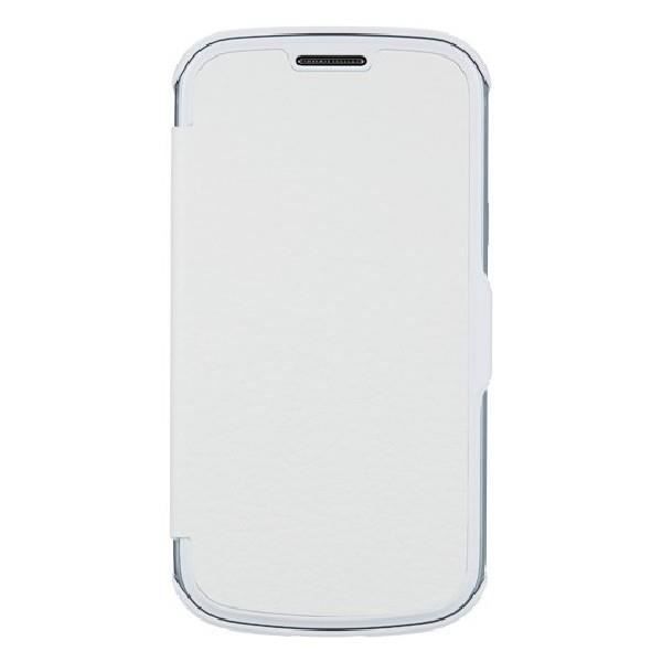 Etui Coque Folio Anymode Blanc Pour Samsung Galaxy Trend Lite S7390 Achat Housse Etui Pas Cher Avis Et Meilleur Prix Cdiscount