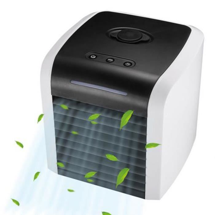 Mini Climatiseur Portable Ventilateur De Refroidissement De Voiture 7 Couleurs De Lumiere Led 5v 5w Usb Achat Vente Climatiseur Mobile Mini Climatiseur Portable V Cdiscount