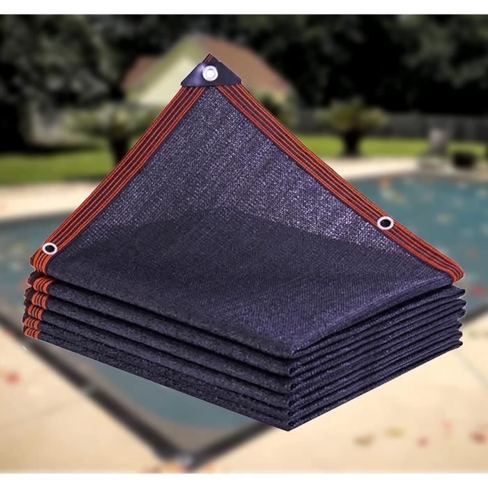Bâche Solaire À Bulles Étanche,Couverture Thermique Rectangulaire Bleue