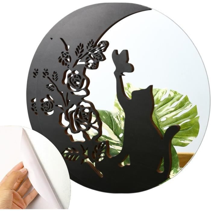 Déco Acrylique Miroir Autocollant Mural 3D Miroir Acrylique - 59x31 Pouces - Doré - Déco Salon Et Chambre Autocollant Fleur Déco Acrylique Miroir Autocollant Mural 3D Miroir Acrylique - 59x31 Pouces - Doré - Déco Salon Et Chambre Autocollant Fleur