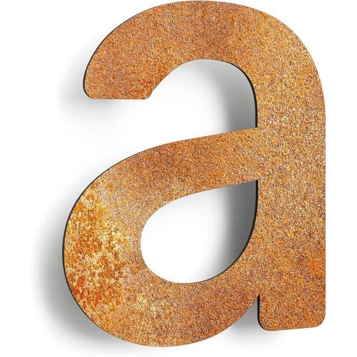 Numéro De Maison Ancienne A – Résistant Aux Intempéries – Avec Matériel De Montage – Numéro De