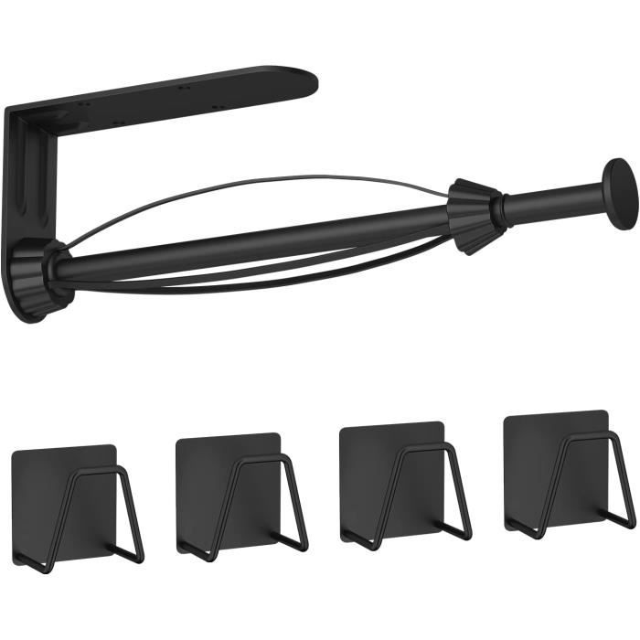 Porte-rouleau D'essuie-tout Mural En Acier Inoxydable - Sans Perçage