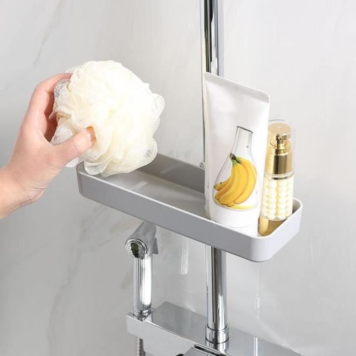 support de rangement de shampoing pour salle de bains creusee cdiscount bricolage