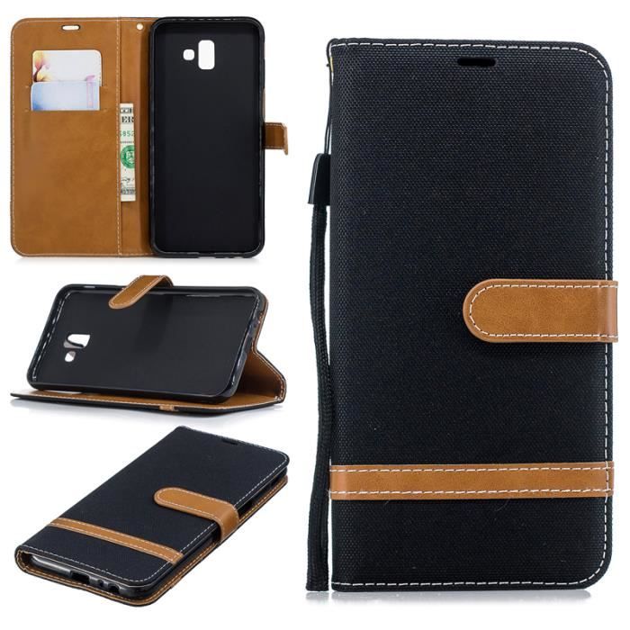 Pochette galaxy j6 plus discount