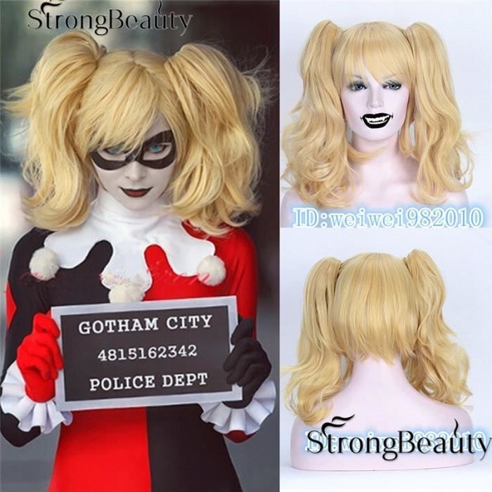 harley quinn perruque