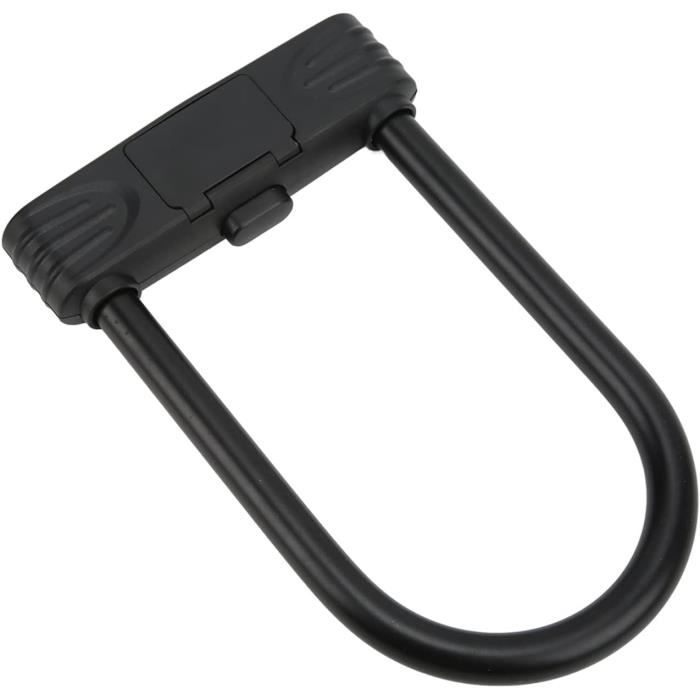 Antivol Fer à Cheval Pour Vélo - Alliage Robuste - 2 Clés - Pour VTT, Route, Vélo Pliant - 10