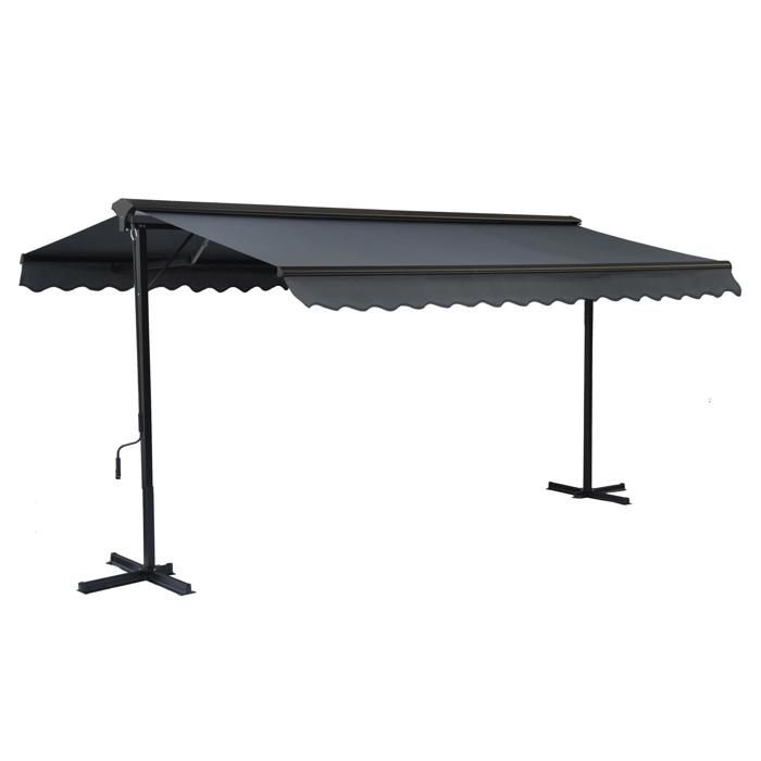 Strore Double Pente Avec Coffre 4 X 3 M Store Banne Double Achat Vente Store Store Banne Store Double Pente Avec Coffre Cdiscount