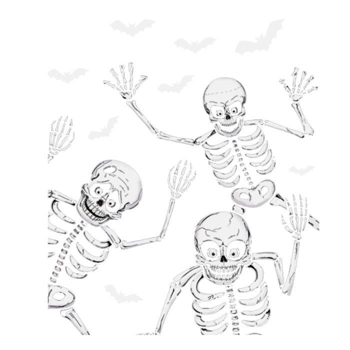 Autocollants Réutilisables Décorations Fenêtre Halloween BBLIKE