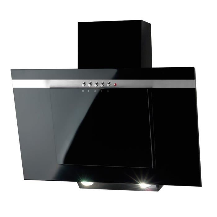 Akpo Hotte De Cheminee Pour Cuisine A Extraction D Air Nero Line 60 Cm Noire Achat Vente Hotte Cdiscount