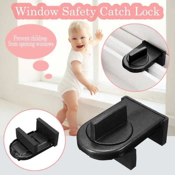 Verrou Sécurité Four Enfant - Serrure Porte Four Résistante Chaleur - Adhésif 3M - Protection Cuisine