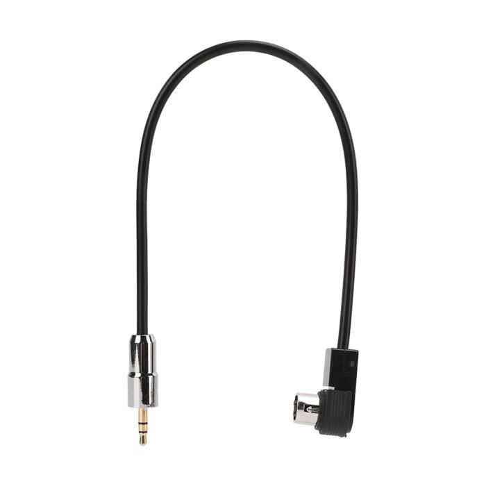 Câble audio AUX Câble adaptateur d'entrée auxiliaire pour lecteur CD de  voiture 30 cm/11.81in pour Alpine DVA‑7996R DVA‑9860R ZE - Cdiscount Auto