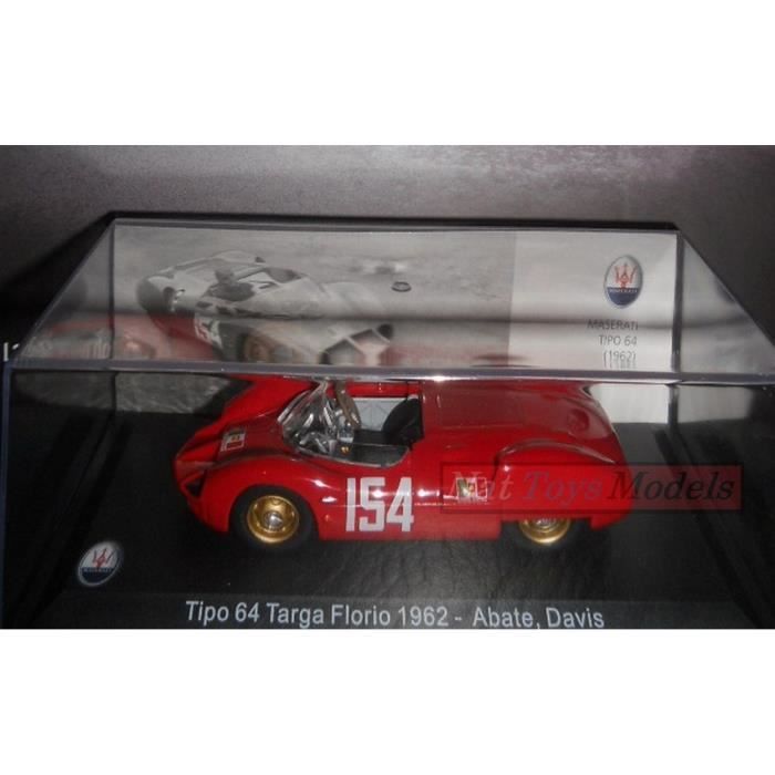 Maserati Burago 1/18 – Modèle Rouge En Métal, état Neuf (voir Photos)