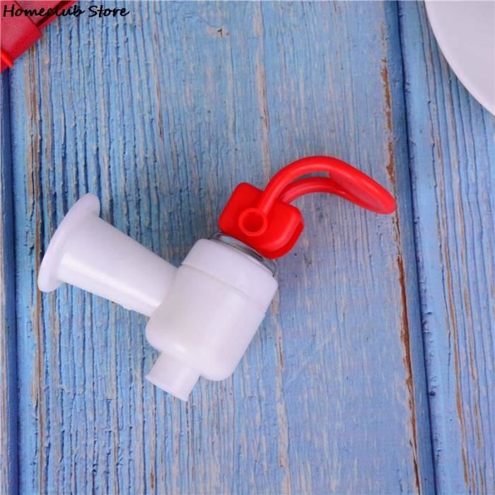 Cache-robinet Pour Fontaine à Eau - Couvre Trou 45 Mm - Blanc, Plastique - Pour Bidon 5L