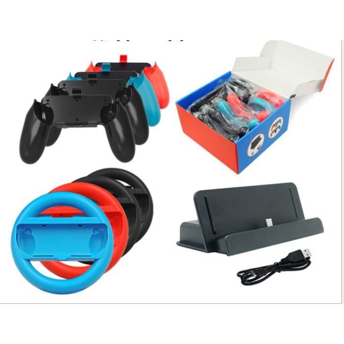 Pack d'accessoires compatible console Nintendo Switch (manette