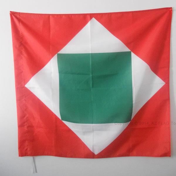 BANDIERA DI GUERRA DELLA REPUBBLICA ROMANA 90x60cm - BANDIERA ITALIANA - ITALIA 60 x 90 cm foro per asta - AZ FLAG