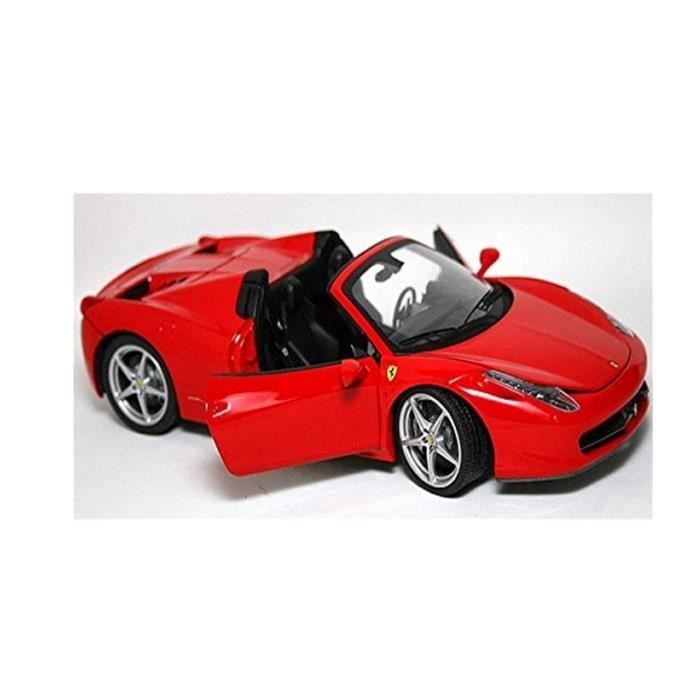 Modèle réduit de voiture de Collection : Ferrari 458 Spider - Echelle 1:24  aille Unique Coloris Unique - Cdiscount Jeux - Jouets