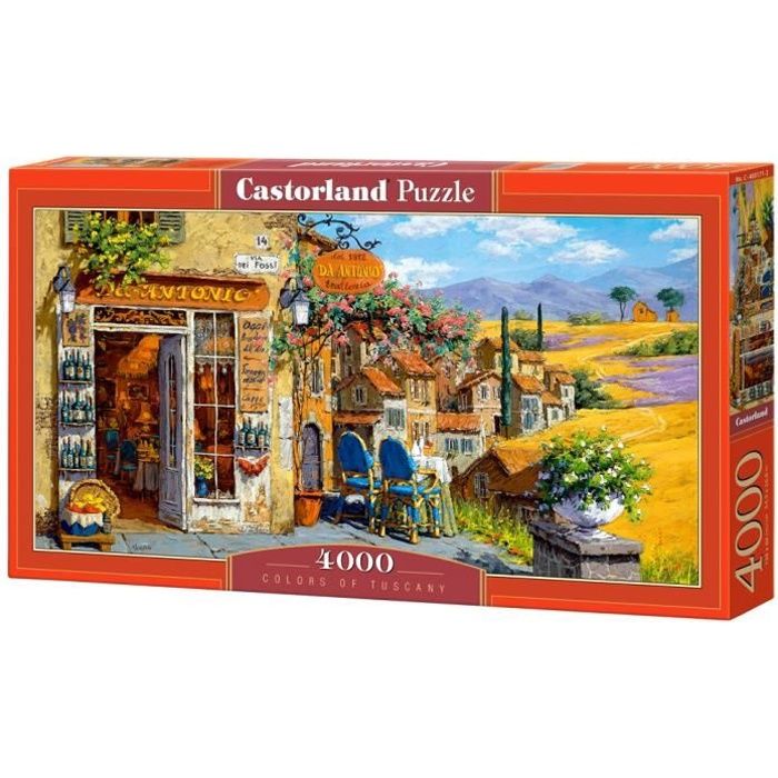 Puzzle 3000 pièces : Le long de la rivière - Castorland - Rue des Puzzles