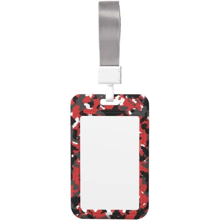 Cordon Porte-badge Multicolore Zig-zag ROLSELEY Avec Pince Ou Porte-clés