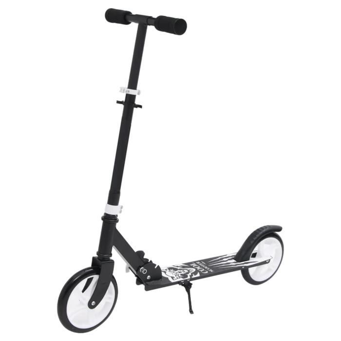 Trottinette Mickey à 2 Roues – Pliable, Guidon Réglable 74-80 Cm – Roues EVA 120 Mm – Frein à Pédale – Poids Max 50 Kg