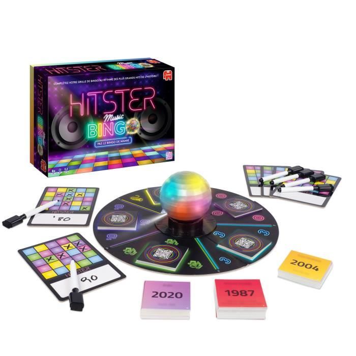 Jeu d'ambiance Dujardin 1130100384dujardin – HITSTER BINGO, 100 ans de hits - vue 3