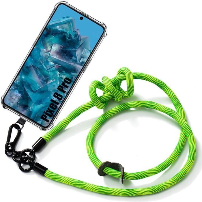 Collier pour Google Pixel 5 noir (O) Etui Coque de protection avec