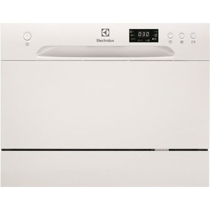 Lave-vaisselle Electrolux ESF2400OW - Pose libre - 6 programmes - Blanc - Electrolux