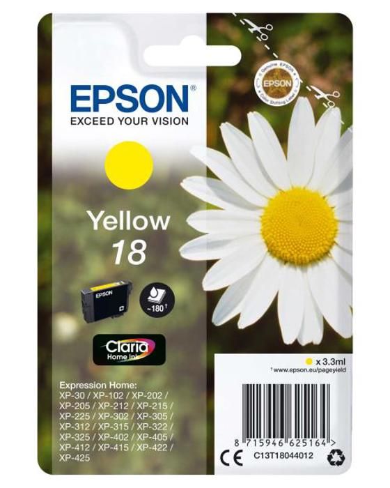 Epson Cartouche d'Encre Compatible Jaune - vue 2