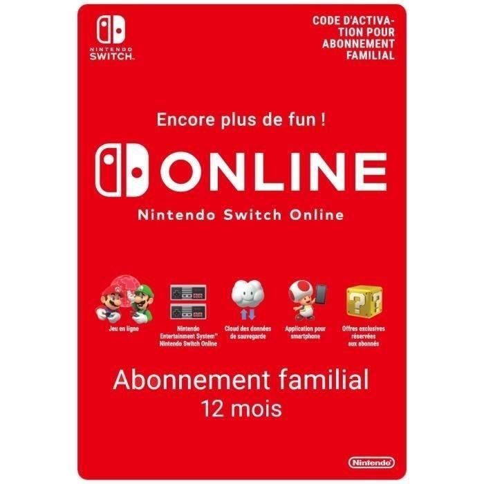 Nintendo switch online activation code sale