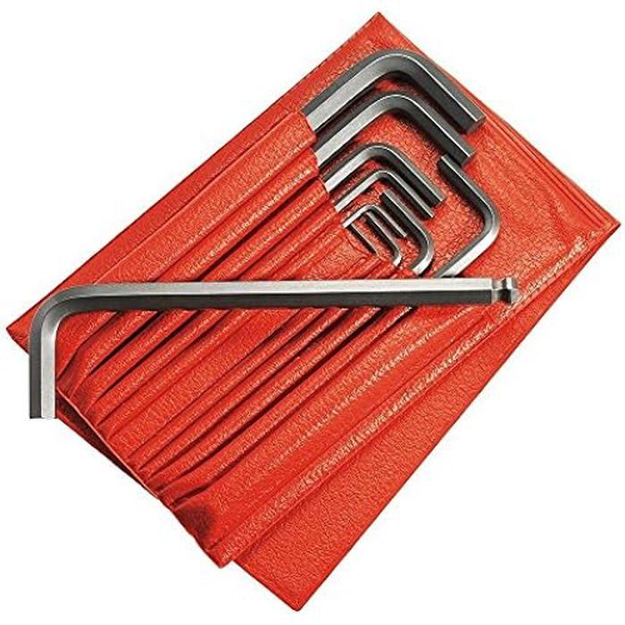 Jeu de 6 clés mâles pour vis 6 pans de sécurité FACOM .JP6