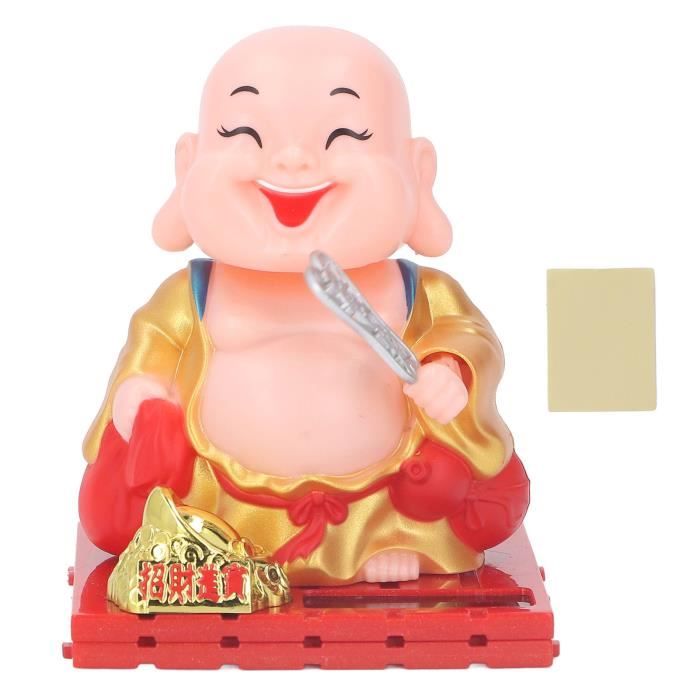 Poupée Kimono Solaire Qui Secoue La Tête - Décoration Voiture Ou Bureau - Figurine Japonaise Animée - Ambiance Joyeuse