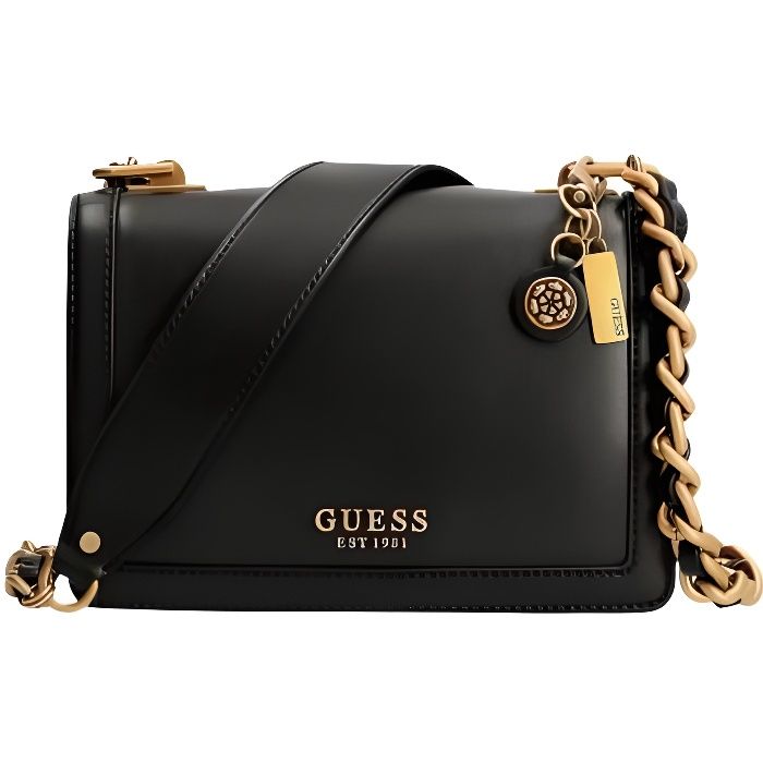 Sac bandouliere Guess Ref 57783 noir 23 15 8 cm TU Noir Achat
