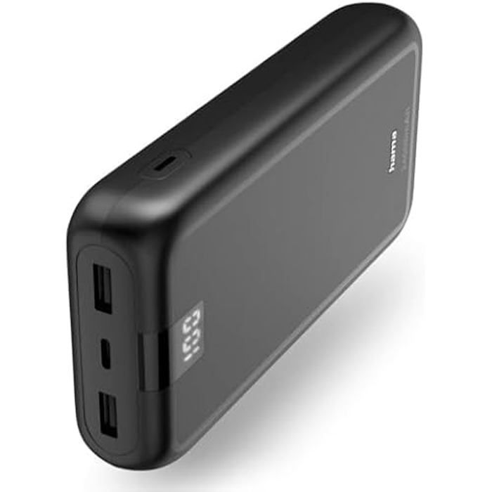 Batterie Externe - HAMA - Performance 24 - 24000mAh - USB C Fast Charge - Gris