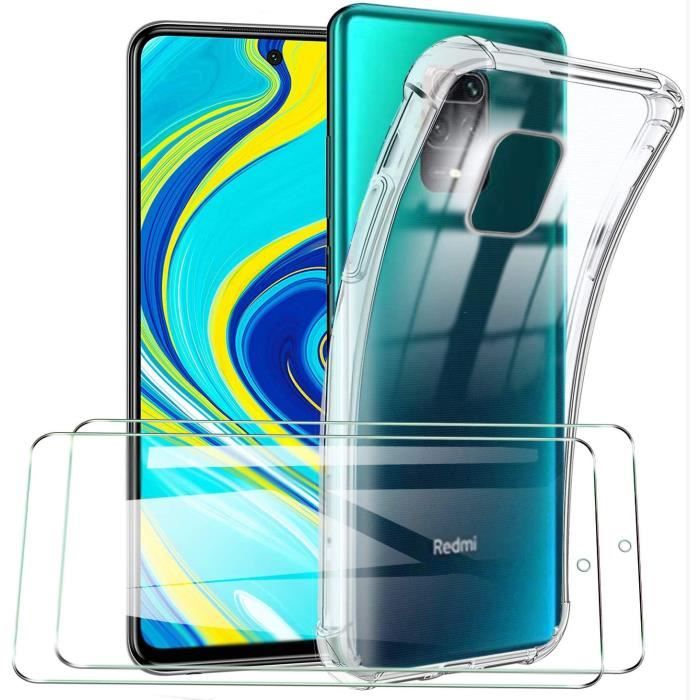 Protecteur D'écran AtFoliX FX-Hybrid-Glass Pour Xiaomi Redmi Note 9S/9 Pro - Verre Trempé 9H, Anti-choc, Neuf
