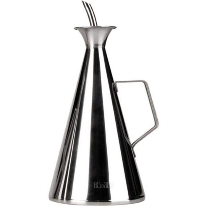 Huilier Anti-goutte Inox - Ibili - 731707 - 0.75L - Hauteur 25cm - Passe au lave-vaisselle