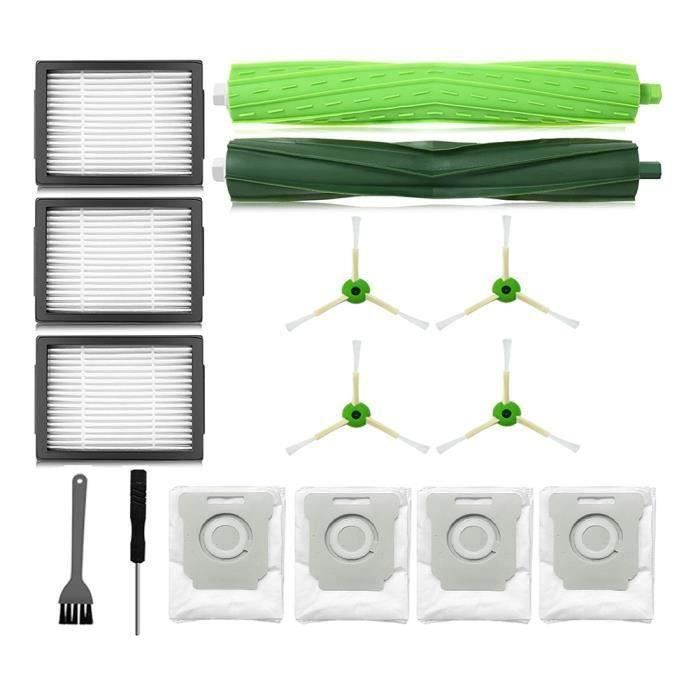 Kit De Rechange Pour Roomba 205 - Brosses Principales, Brosses Latérales, Filtres HEPA Et Tampons De Nettoyage Inclus - 4