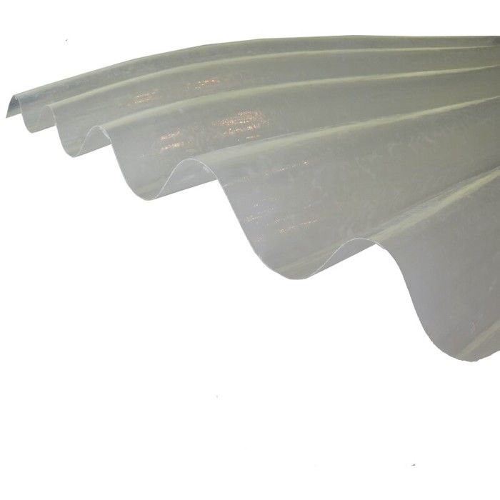 Plaque Polyester Ondulee L 3 M L 92 Cm Translucide Cdiscount Bricolage